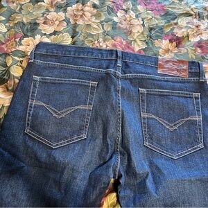 True grit Men’s Jeans-American denim, Bowery slim  jeans, size W38 x L32